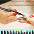Quick Dry Dog Nail Polish Pens 12 Colors,Pet Safe and Non-Toxic Nail Polish Easy Application for Dogs, Cats, and Small Pets Nail Accessories...