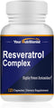 Resveratrol Complex Potent Antioxidants, 120 Capsules, 60 Days...