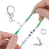 1250 Pcs Jewelry Making Accessories Set Includes 150 Pieces Lobster Claw Clasps 300 Pieces Bead Tips Knot Covers and 800 Pieces Open Jump Ring Con...