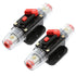 ZOOKOTO 2 Pcs 12V-24V DC Fuse Holder 20A 30A 40A 50A 60A 80A 100A 150A, Inline Circuit Breaker 60A with Reset Button for Auto Car Marine Boat Ster...