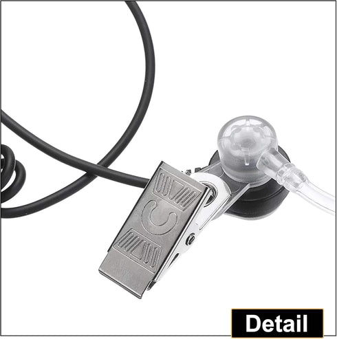 VMUKSAN TYT IP54 Rainproof Shoulder Remote Speaker Mic for MD-380/UV380 UV8000D/E,Baofeng,AnyTone,Kenwood DMR/Analog Ham Radio with Acoustic Tube ...