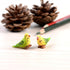 Miniature Parrot Fairy Garden Accessories, Mini Parrot Figurine for Fairy Garden Decoration, Cake Topper, Landscape Decor, DIY Crafts, Car Decorat...