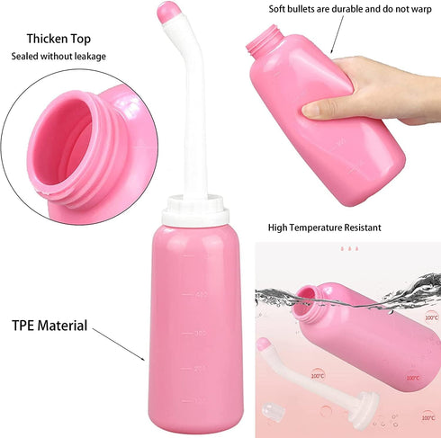 Perineal Cooling Pad, Postpartum Cold Packs Gel Bead Ice Pack Cold Therapy for Women After Pregnancy and Delivery, 2 Ice Pack and 3 Cover (Pink Pe...