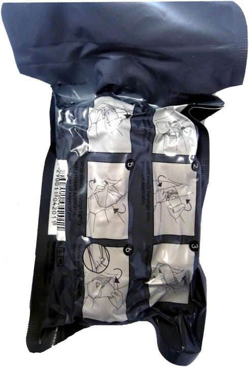 First Aid Israeli Emergency Bandage 4" 2 Pack...
