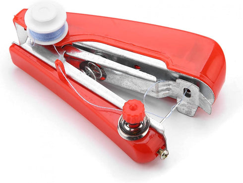 Sewing Machine, Handheld Sewing Machine Pocket-Sized Sewing Machine Plastic + Metal, Mini Sewing Machine Operation Easy for Travel Home Office Use...