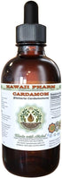 Cardamom Alcohol-Free Liquid Extract, Organic Cardamom (Elettaria cardamomum) Dried Seed Glycerite Hawaii Pharm Natural Herbal Supplement 2 oz...