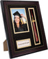 GraduatePro Graduation Picture Frame with Tassel Holder Shadow Box Graduation Decoration Gift-So Pround of You, Mahogany 4x6 Photo Frame...