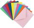 Purple Q Crafts 60 Mini Envelopes 10 Assorted Colors,Gummed closure, Gift Card, Business Card Envelopes 4"x 2.7"...