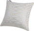 Gold Sofa Throw Pillow Cover 1pc 20X20inch Ecru White Textural Linen Look Metallic Print Rhombus Wavy Christmas Geometric Decorative Pillowcase Co...