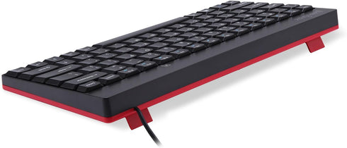 Perixx PERIDUO-212 Wired Mini Keyboard and Mouse Set, USB Connection, Black, US English Layout...