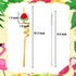 Summer Reusable Drinking Straws 24 Packs Pool Party Decorations Beach Fruit Party Favors Hawaiian Tropical Straws Goodie Bag Gifts for Birthday Pa...
