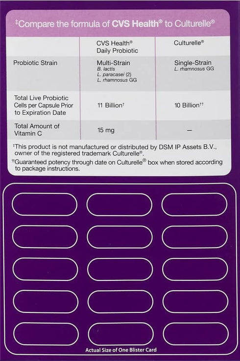 Cvs Health Maximum Strength Probiotic Dietary Supplement...