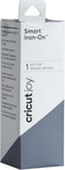 Cricut Smart Iron On Vinyl- Gray, 2-ft Roll (5.5in x 24") for Joy Machine - matless Cutting for Shapes up to 4ft, & Repeated cuts up to 20ft...