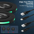 15W Fast Wireless Charger Samsung Android Wireless Charging Pad with QC 3.0 Adapter for Samsung Galaxy S24 S23 S22 Ultra S21 S20 Note20, iPhone 15...