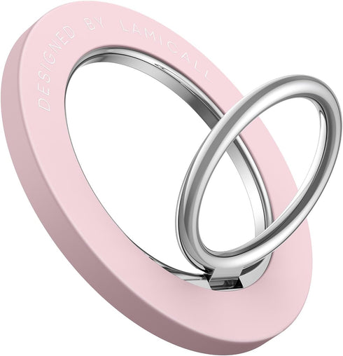 Magnetic Phone Ring Holder for Mag Safe - Lamicall Magnetic Finger Phone Ring Stand Holder, Magnet Ring Grip, Compatible with iPhone 14 Plus 13 12...