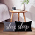 ULOVE LOVE YOURSELF Sleep Lumbar Throw Pillow Covers Farmhouse Rustic Decorative Rectangular/Waist Pillowcases 12 x 20 Inch Decor Cushion Covers H...