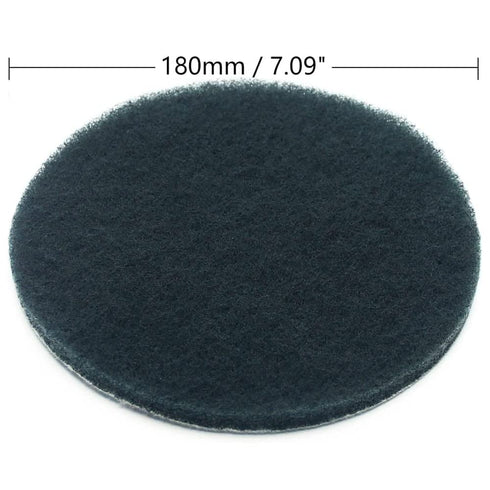 Auniwaig 1200-Grits 7 Inch Scrubber Scouring Pads Flocking Scuff Pads-Multipurpose, Drill Scuffing Disc Hoop and Loop Surface Conditioning Disc Gr...