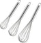 Stainless Steel Whisk Set, 3 Packs Balloon Whisk for Cooking, Whisking, Blending (8",10",12")...