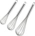 Stainless Steel Whisk Set, 3 Packs Balloon Whisk for Cooking, Whisking, Blending (8",10",12")...