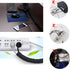Black Cable Wire Organizer Cord Sleeve Management Cord Hider for Computer, TV, Desk, VIWIEU 5 Feet EZ Cable Sleeve Bundler Flexible & Expandable H...