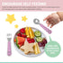melii Toddler and Kid Feeding Spoon & Fork Set, Stainless Steel, BPA Free, Dishwasher safe (Cat & Bulldog 4pc)...