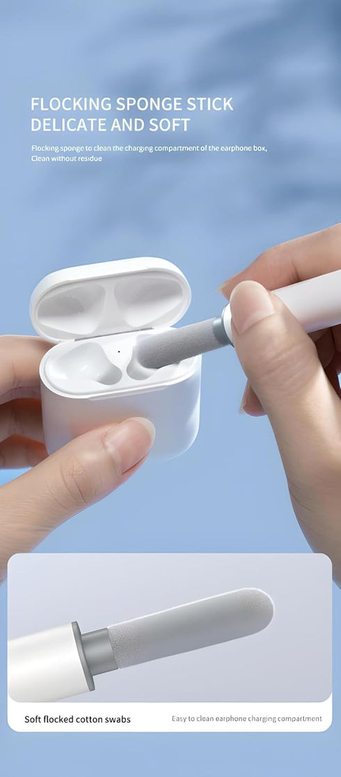 Earbuds Cleaning Pen, Cleaner Kit for Airpods, Wireless Earphones and in-Ear Headphones and Charging Cases for Ear Buds......
