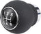 Abfer 5 Speed Shifter Knob Car Stick Gear Lever Shifting Knobs Shift Ball Replacement for Most Manual Vehicle Truck (Black)...