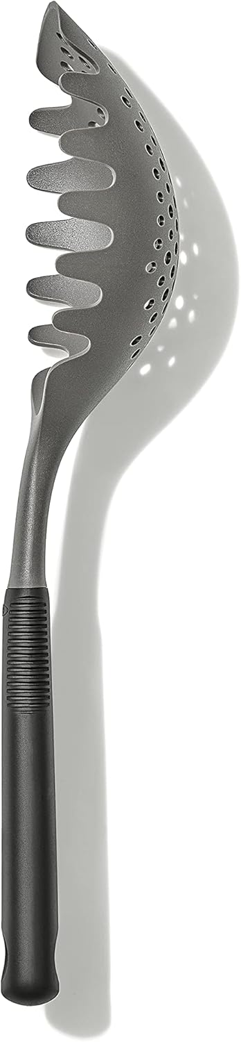 OXO Good Grips Pasta Scoop Strainer,Gray...