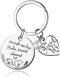 FAMOORE Stay Safe Have Fun Make Good Choices Sweet 16 Years Old Girl Gifts for Birthday, 16th teenage Drivers Keyring, New Driver or Graduation Ke...