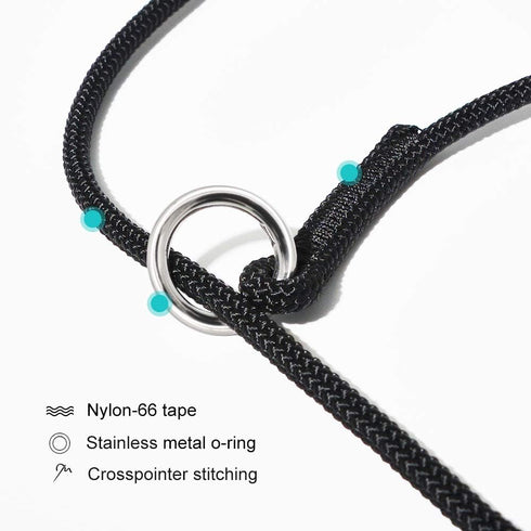 Dog Ultra-fine Leash,slip leads for dogs,Pet Training Leash,Training ?leading and holding suitable for Small,Medium or Large Dogs (orange, 1.1M lo...