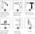 LIVEHITOP Wall Mounted Clothes Hanger, Foldable Clothes Airer Coat Rail Space Saving Dryer Rack for Laundry Bedroom Hotel RV (Silver)...