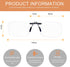 FONHCOO Clip-on Blue Light Blocking Glasses Night Driving Sunglasses 2 Pack Lens over Prescription Glasses for Women Men (2 Pack Transparent Blue ...