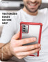 i-Blason Ares Clear Case for Galaxy Note 20 5G 6.7 inch (2020 Release), Dual Layer Rugged Clear Bumper Case Without Built-in Screen Protector (Red...