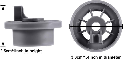 Maxdot Durable 165314 Dishwasher Lower Rack Wheel Replacement, Fit for Bosch and Kenmore Dishwasher (8)
