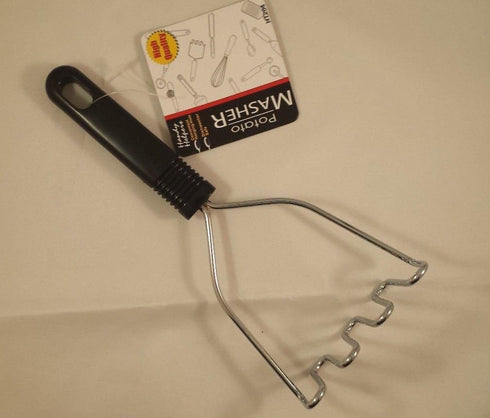 Stainless Steel Potato Masher & Ricer with Plastic Handle - 8 Inches Tall...