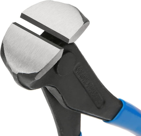 Renekton 7 Inch End Cutting Pliers, Grip Handle Black Finish Chrome Vanadium Steel Carpenter Pincer, Nippers Tool, Cat Paw, Nail Remover, Rivet Cu...