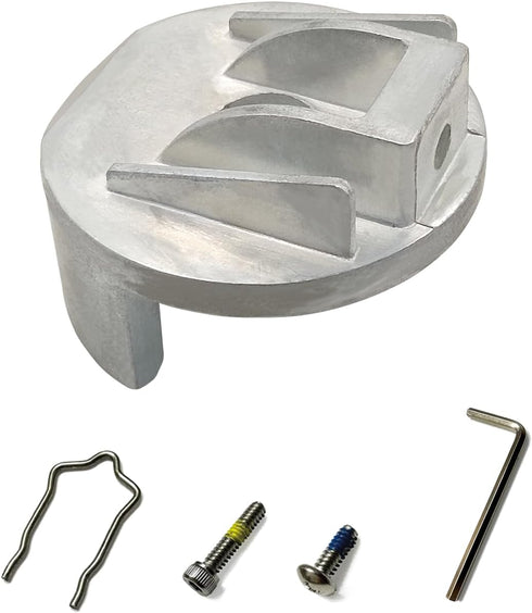 Replacement for 109113 Upgraded Metal Adapter, Shower Handle Replacement Parts for Bathtub Faucet Valve Repair Kit with Retaining Clips for 1222 C...