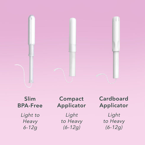 Rael Tampons, Compact Applicator Tampon Made with Organic Cotton - Tampons, Regular Absorbency, BPA-Free, Chlorine Free, Leak Locker Technology (3...