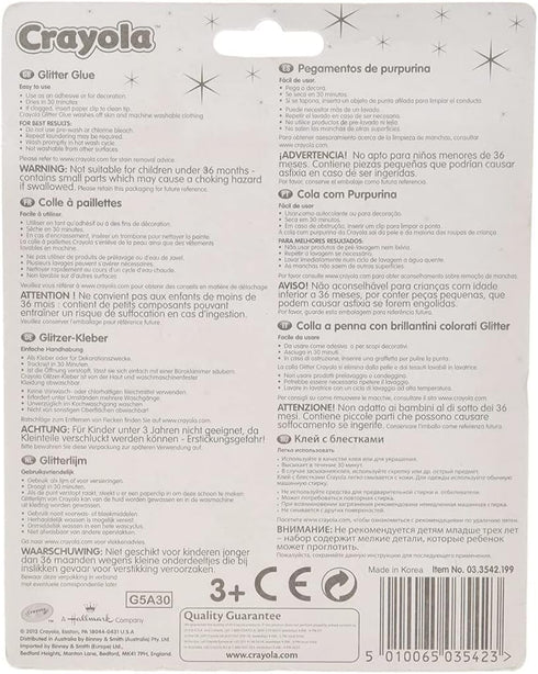 Crayola Glitter Glue, 9-Count...