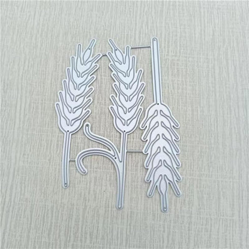 Straw Metal Cutting Dies, Flower Leaves Die Cuts for Scrapbooking DIY Album Card Making Decor Embossing Stencils Paper Craft Die Cuts Party Decora...