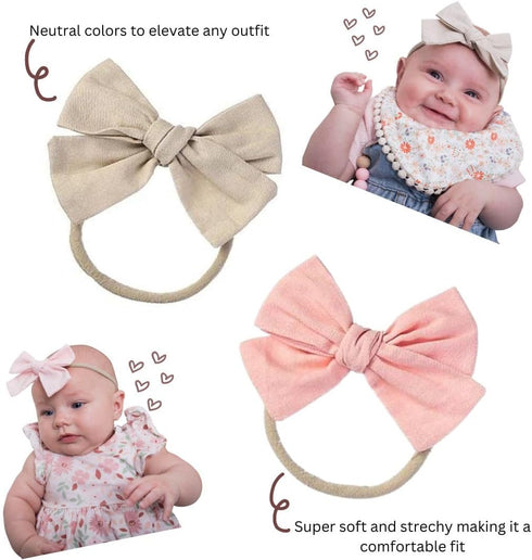 Baby Girl Reversible Bib set- Matching Headbands and Pacifier Clip, Set for 0-18 months drool bib paci set, girl accessories...