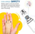 Pet Nail Grinder - Dog & Cat Nail Trimmer - Painless Paw Claw Care for Small, Medium Large Pets with Cleaning Brush - Easy and Safe Silent Pet Gro...
