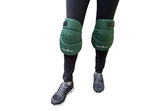 Garden Guru Cushioned Gardening Knee Pads with Adjustable Straps - Soft Inner Liner, Ultra Comfort Padding, Garden Kneelers for Yard Work, Cleanin...