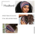 CAKURE Boho Wide Headbands African Head Wraps Stretchy Hairbands Stripe Turban Head Bands for Women and Girls Pack of 3 (Set1)...