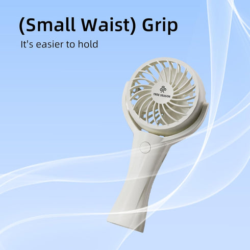 Portable Handheld Fan,USB Rechargeable Personal Fan,Handheld Mini Fan, 360° Rotation - Strong Wind, Ultra-Low Noise - Perfect for Travel, Indoor &...