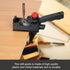 Drilling, 3-12mm Wood Dowel Straight Hole Adiustable Woodworking Drill Hole Jig, Dowel Hole,Woodworking Carpentry Positioner Locator Tool for Both...