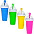 Slushy Cup, TIK TOK Slushie Maker Cup Frozen Magic Squeeze Cup, Ice Cream Maker Cup, Cool Stuff Trending Tiktok Items Homemade DIY Cool Gadgets wi...