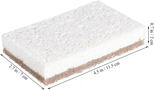 FRCOLOR Scrub Sponges Kitchen 12 Count, Cleaning Sponges Scrubber Sponge Household Cleaner Tools for Washing Dishes, Pots and Pans...