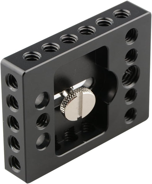 CAMVATE Camera Baseplate with 1/4" & 3/8" Thread Hole for DSLR Camera Cage Rig - 1578...