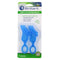 Brilliant Oral Care Baby’s First Toothbrush, Smooth Silicone Bristles Gently Clean Tender Teeth and Gums, for Ages 4+ Months, Blue, 2 Pack...
